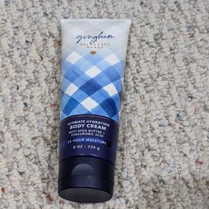 Bath & Body Works Blue Gingham Body Cream